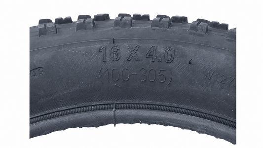 OUXI / QMWHEEL Mini-Buitenband 16 x 4.0