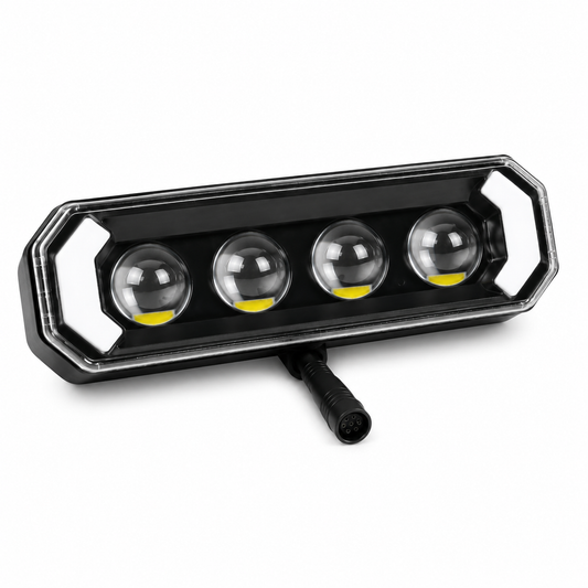 Custom led koplamp 6 pin female