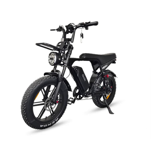 OUXI V8 Pro Fatbike - Zwart - Hydraulische Remmen