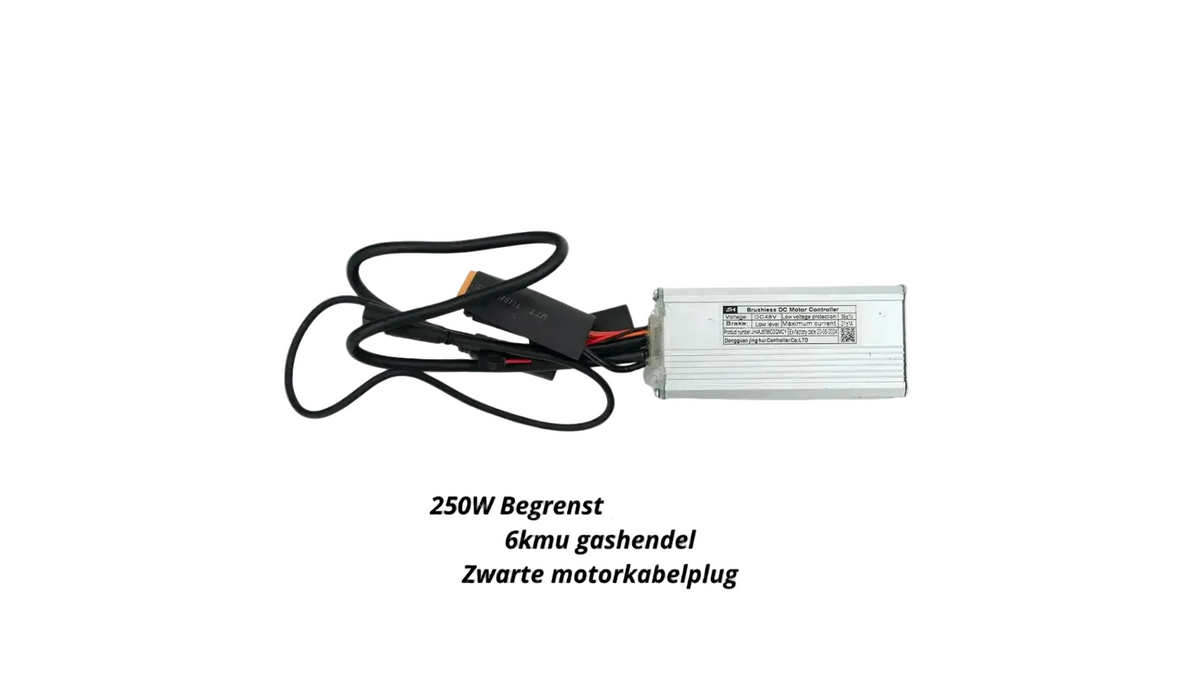 QMWHEEL V20 controller (250w) (zwarte plug)
