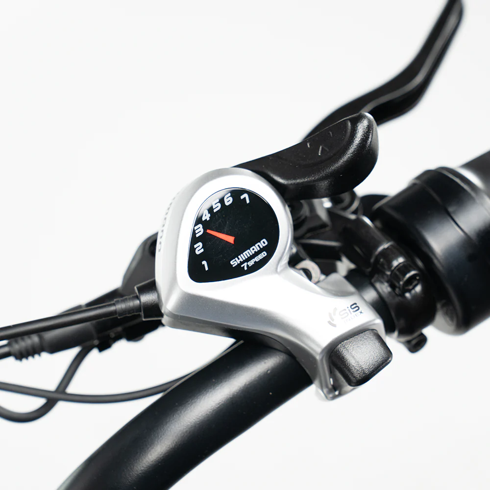 OUXI V8 6.0 (C80) Fatbike - Zwart - Hydraulische Remmen