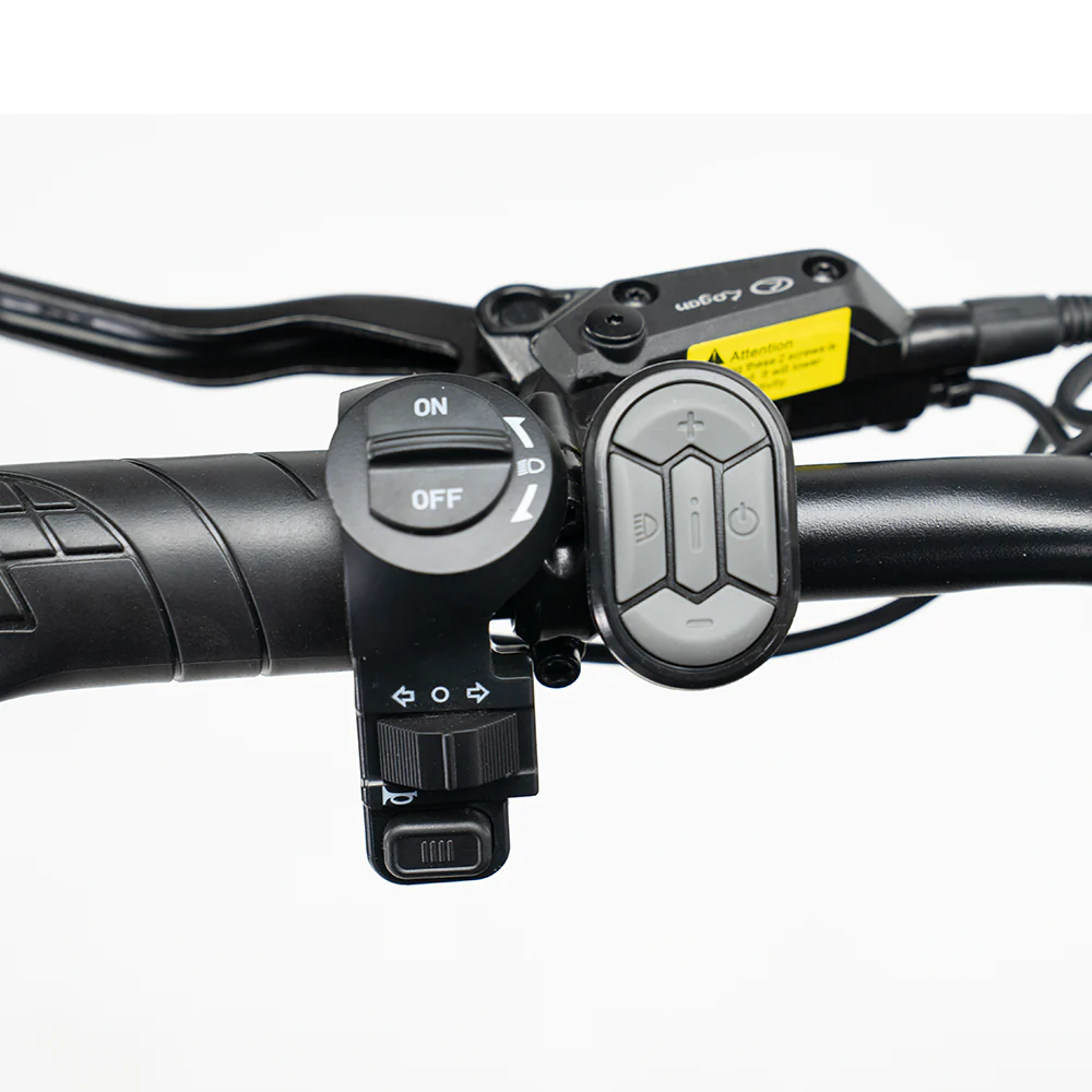 OUXI V8 6.0 (C80) Fatbike - Zwart - Hydraulische Remmen
