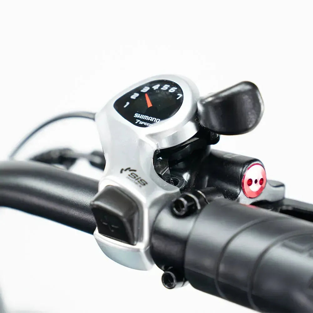 OUXI V8 Pro Fatbike - Zwart - Hydraulische Remmen
