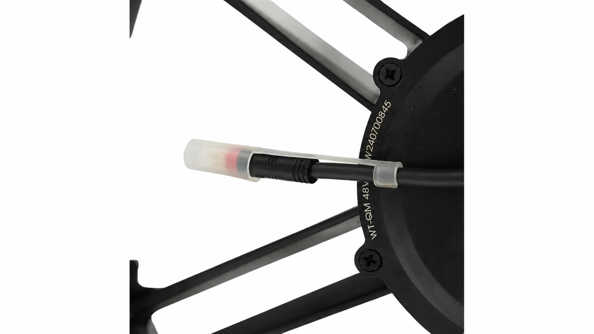 OUXI / QMWHEEL MOTORVELG (500W) (rode plug)